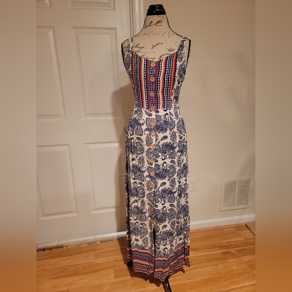 Snappy Button Front Maxi Dress ⚠️Just 2 Left⚠️